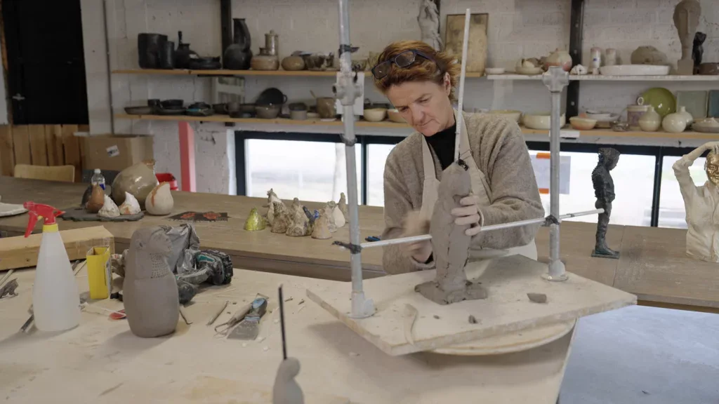 Kleibeeldjes maken met Katrin Dekoninck