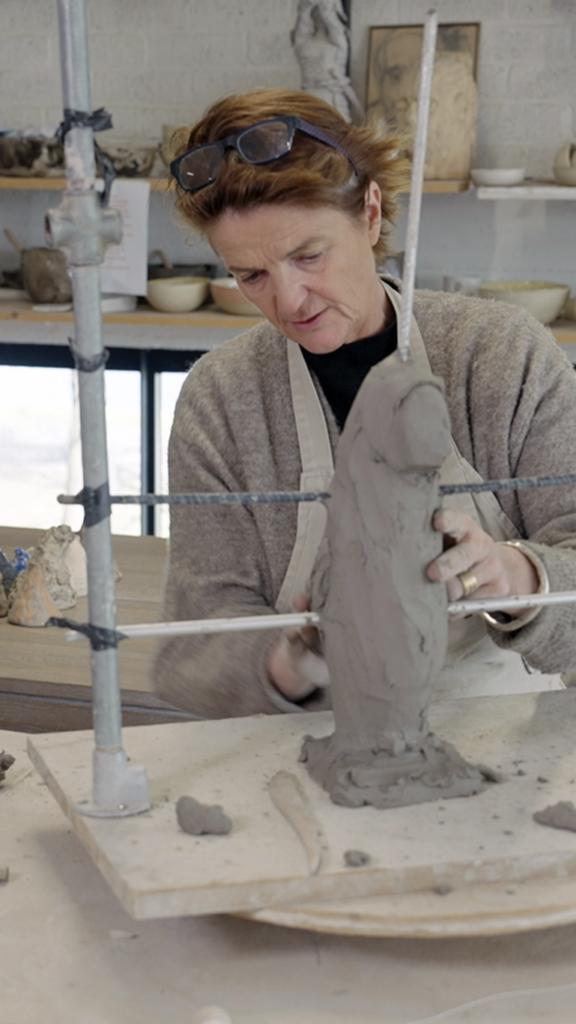 Beeldhouwen in keramiek met Katrin Dekoninck