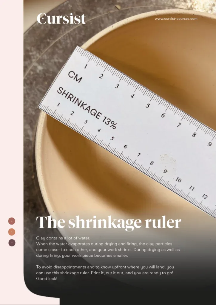 cover shrinkage ruler