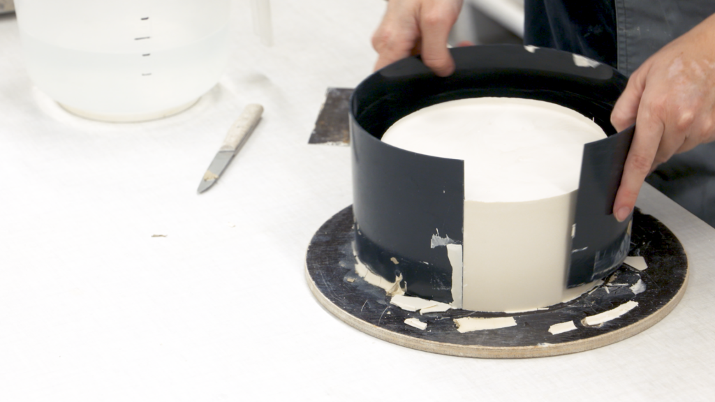 Mallen maken in gips: ontmantelen