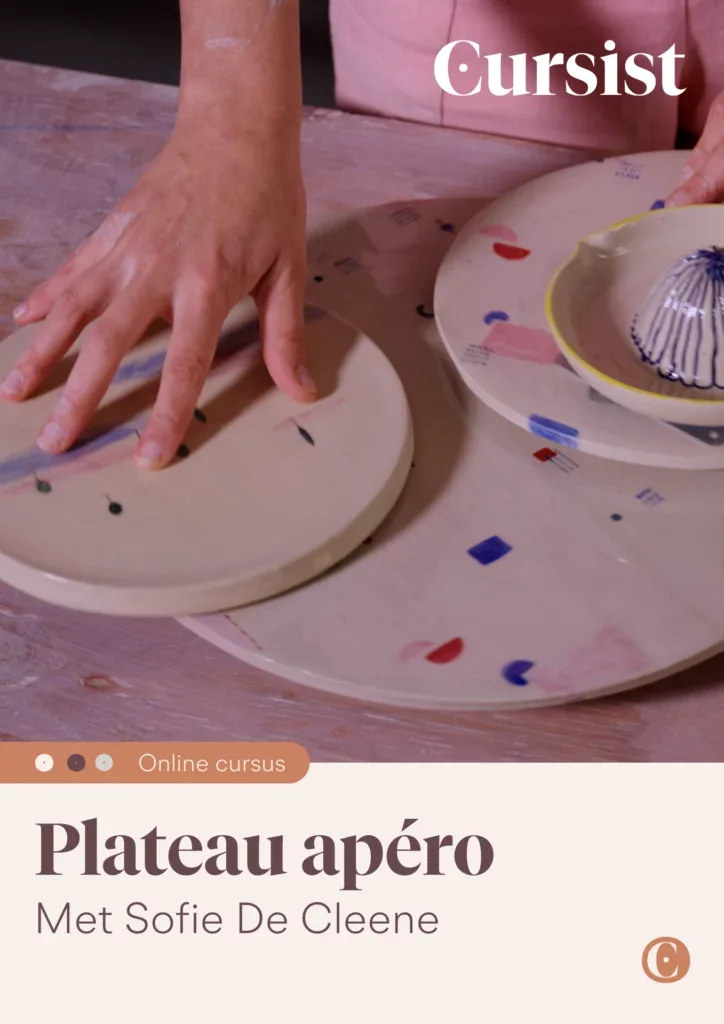 Plateau apéro draaien met Sofie De Cleene