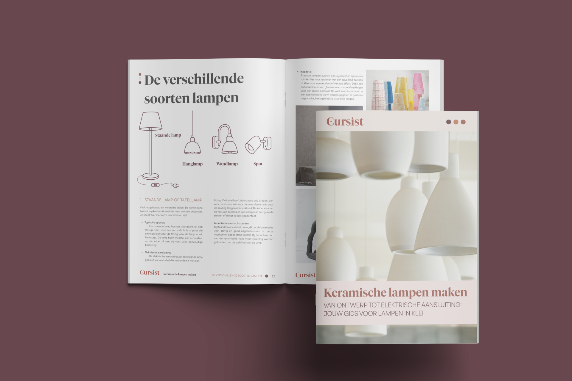 e book: keramische lampen maken